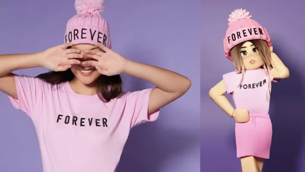 Forever 21's metaverse-inspired fashion collection. (Source: Forever 21)