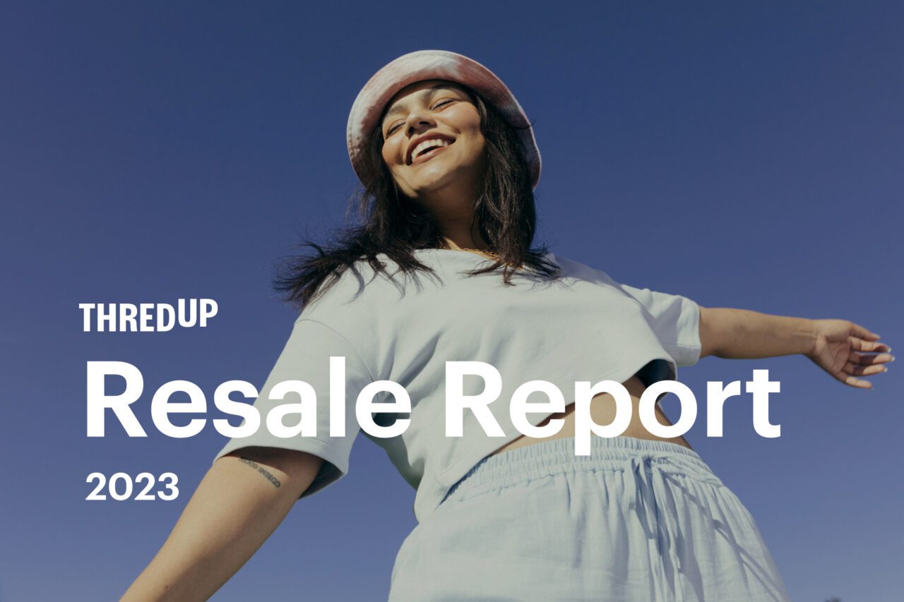 Resale continues to grow globally according to the annual ThredUp Resale Report.