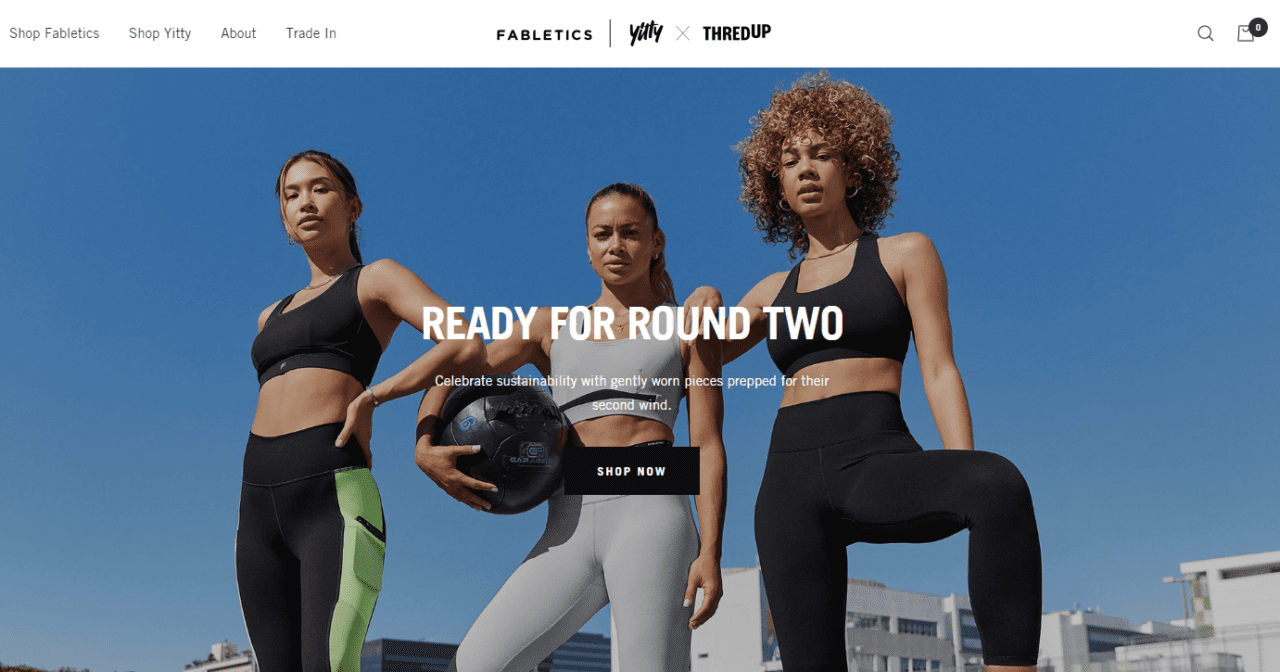 Fabletics is expanding its branded resale program with Thredup as other brands tap the platform for their own.