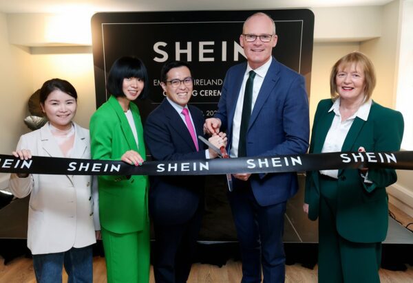 Shein opens its new headquarters in Dublin.