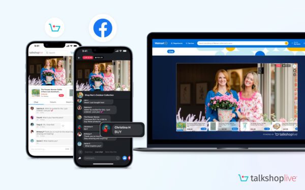Walmart tests out TalkShopLive's newest feature shoppable simulcasts.