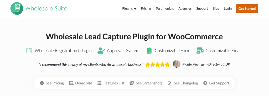 The Wholesale Lead Capture plugin for WooCommerce.