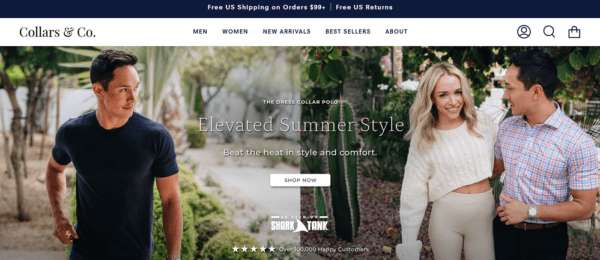 Collars & Co. home page