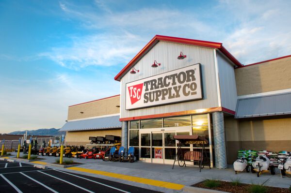 Tractor Supply is aiming to have 3,000 stores in the U.S. this decade.