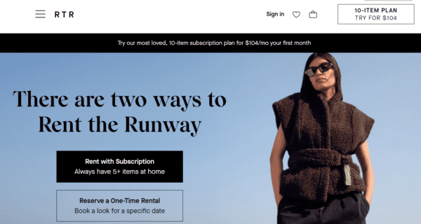 Rent the Runway is expecting lower revenues in 2023 than originally forecast as it continues its pursuit of profitability.