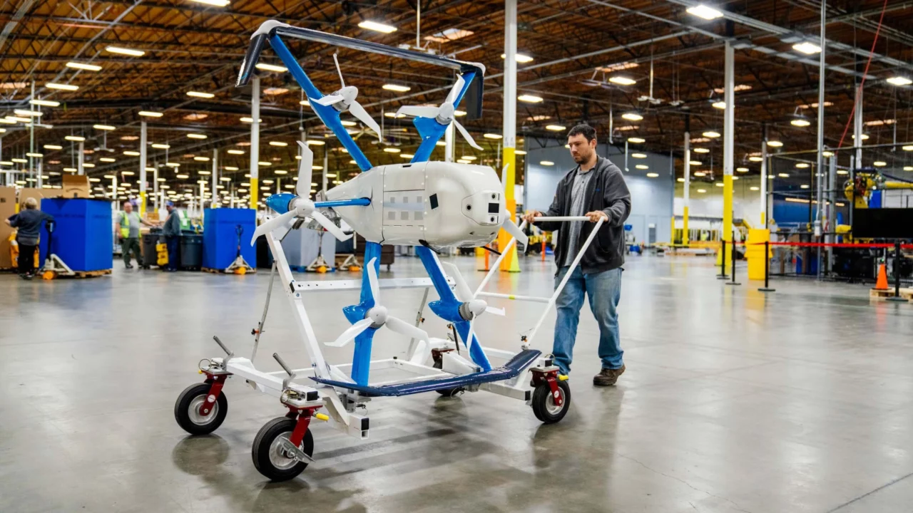 Amazon's new MK30 drone. 