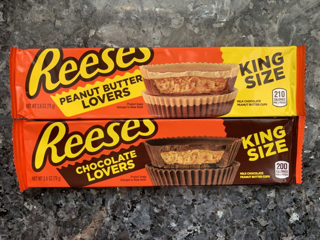 Reese's Peanut Butter Lovers and Chocolate Lovers special editions