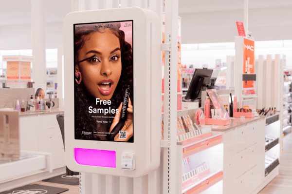 Ulta is testing out smart vending machines to offer in-store sampling.