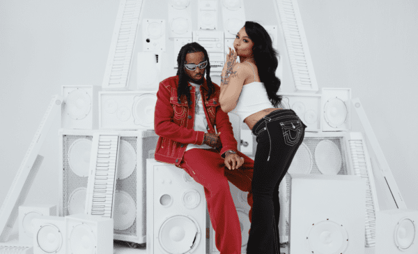 Rapper Quavo and influencer India Love star in True Religion's first-ever holiday campaign.