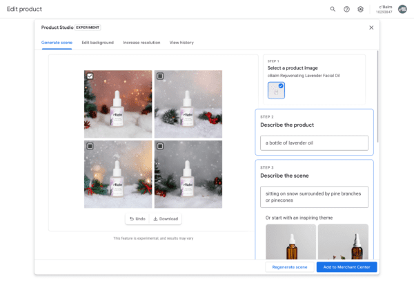 Google has released a new generative AI tool for image backgrounds.