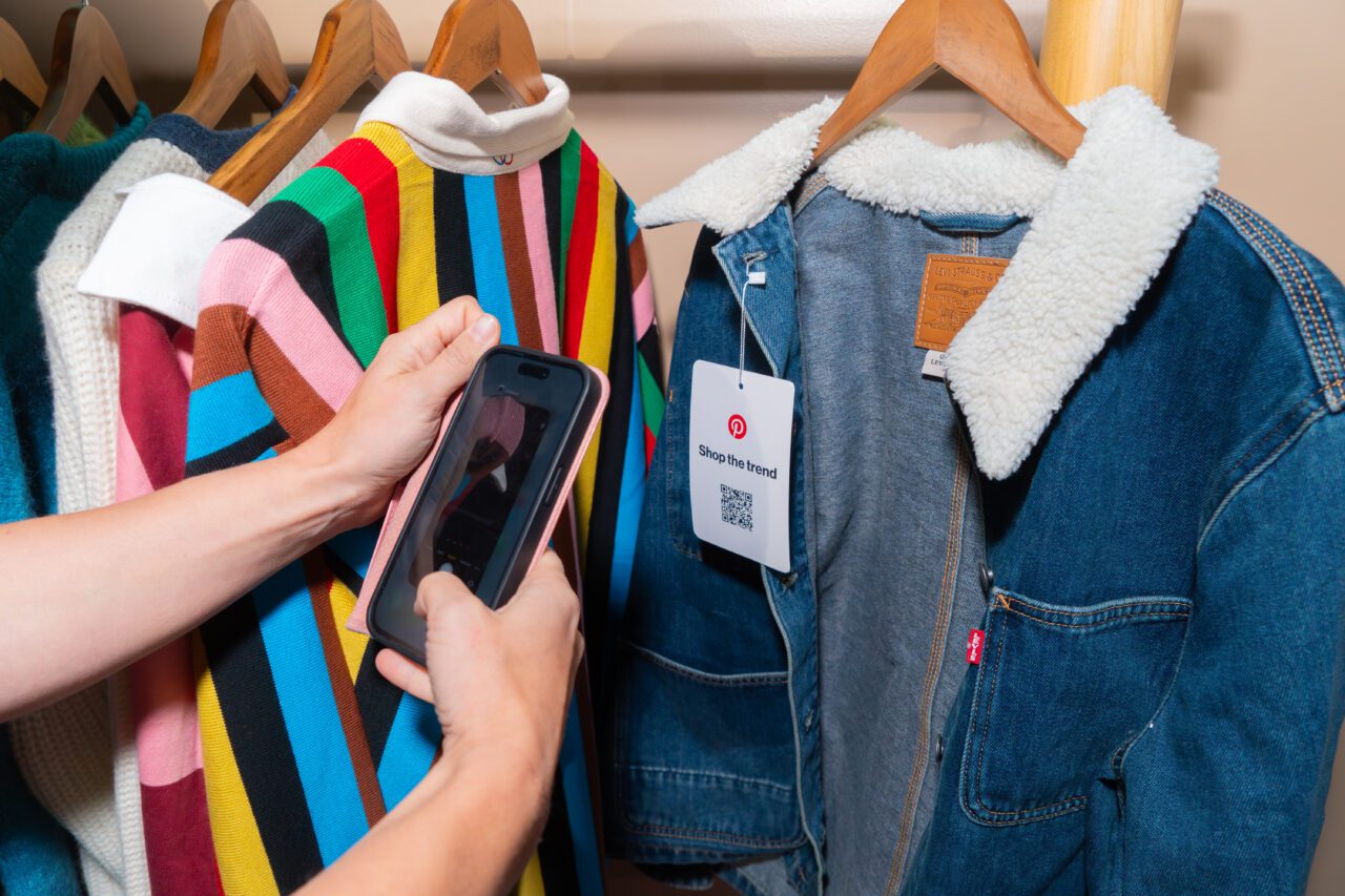 All items in the Pinterest Predicts Shop were shoppable on Pinterest via QR code.