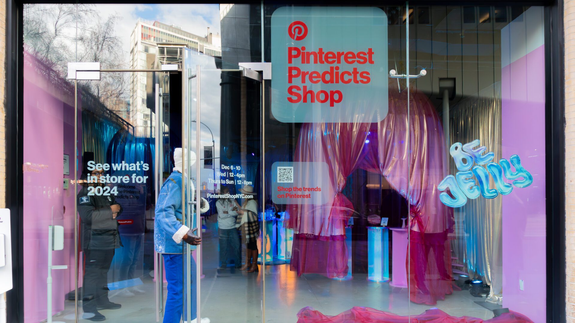 Pinterest Predicts pop-up in NYC's Meatpacking district.