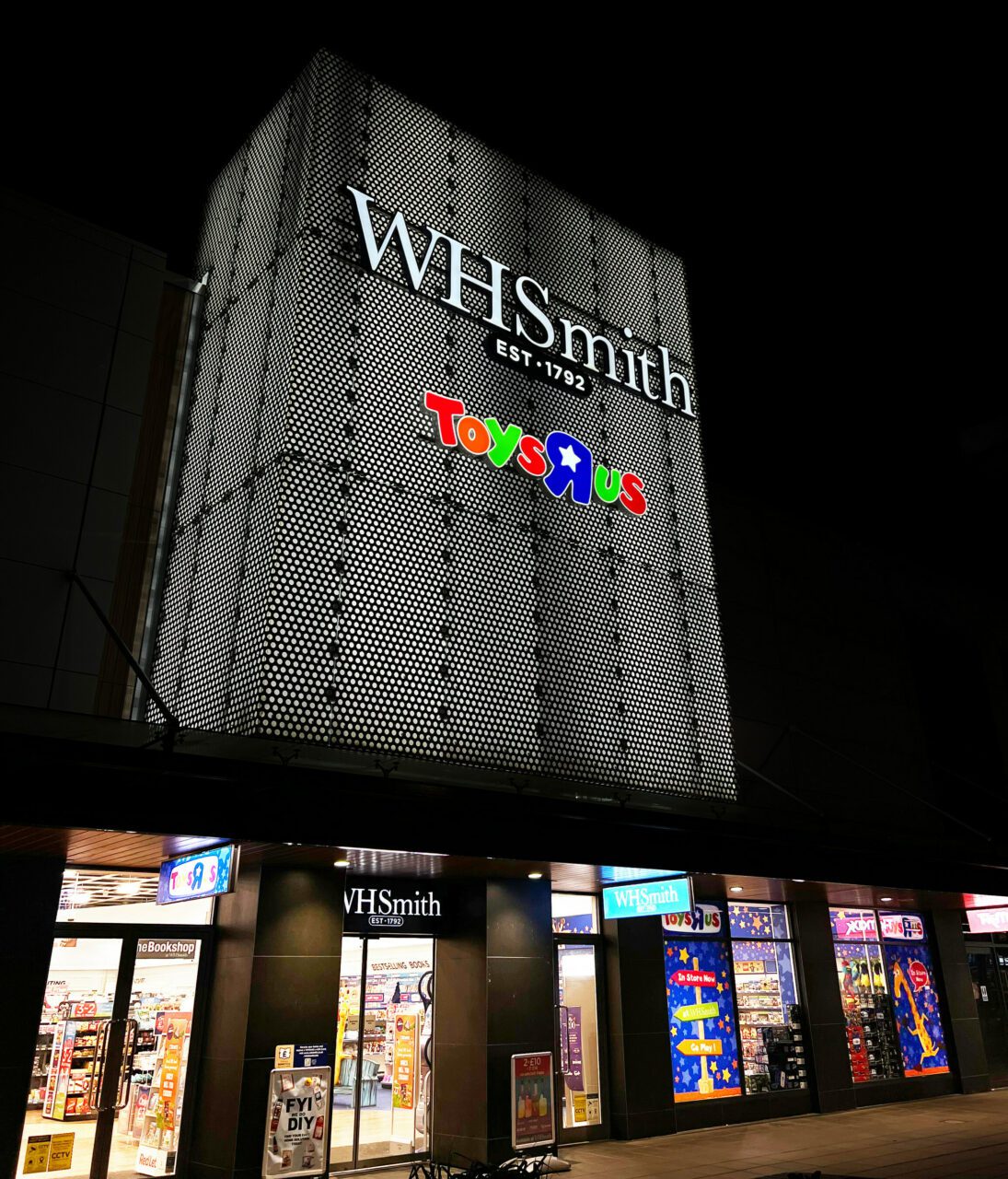 A Toys 'R' Us shop-in-shop at WHSmith in the UK.