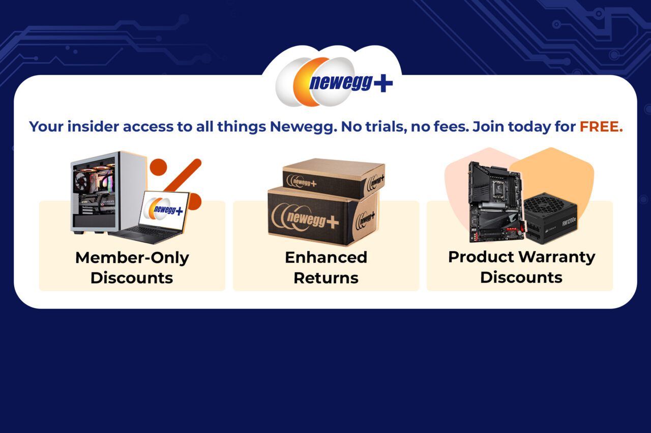 Newegg has launched a free membership program.